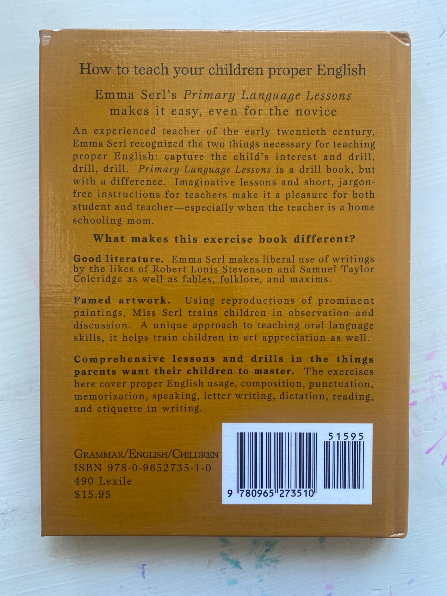 Primary Language Lessons