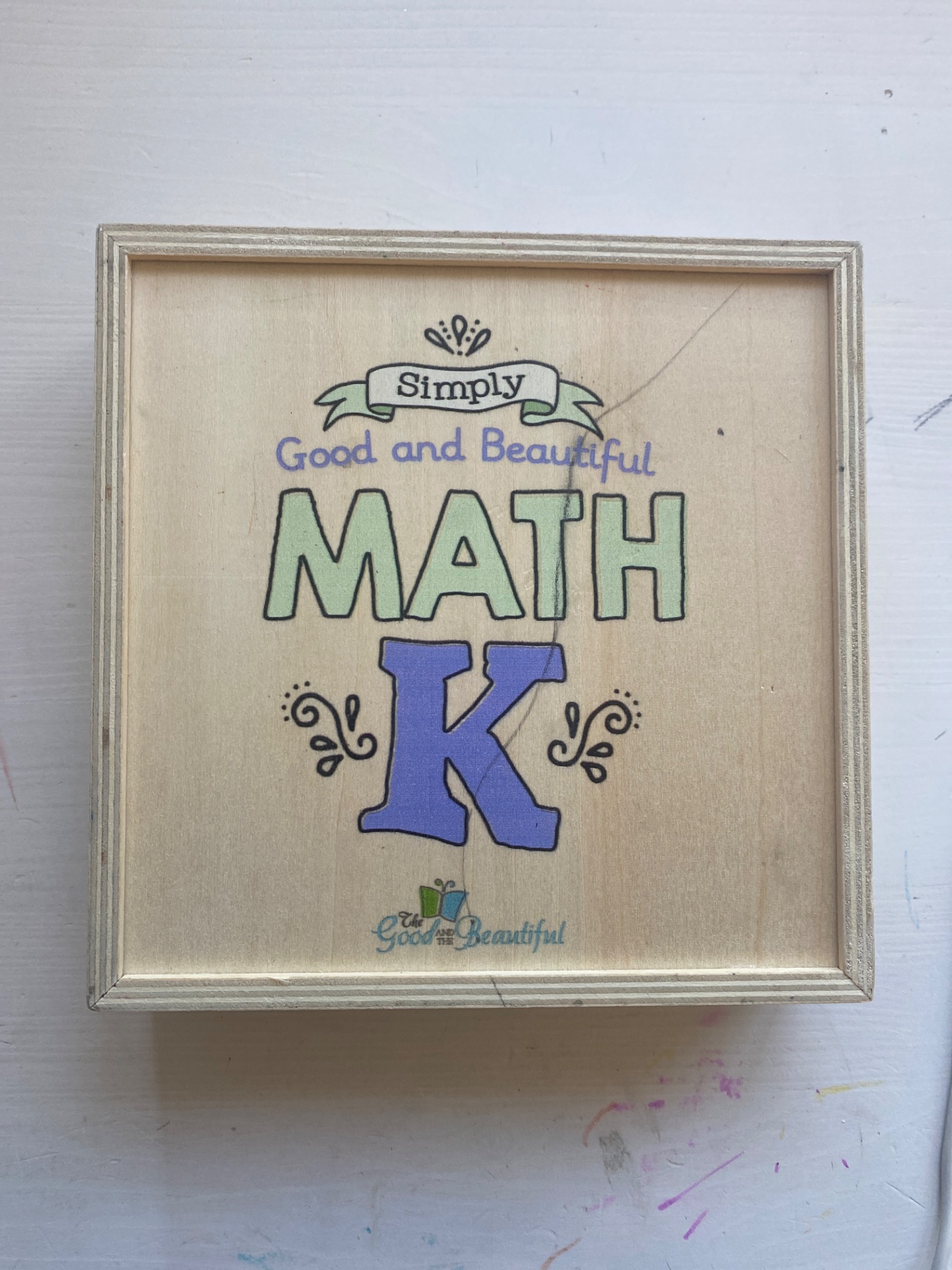 Good and Beautiful Math K Box